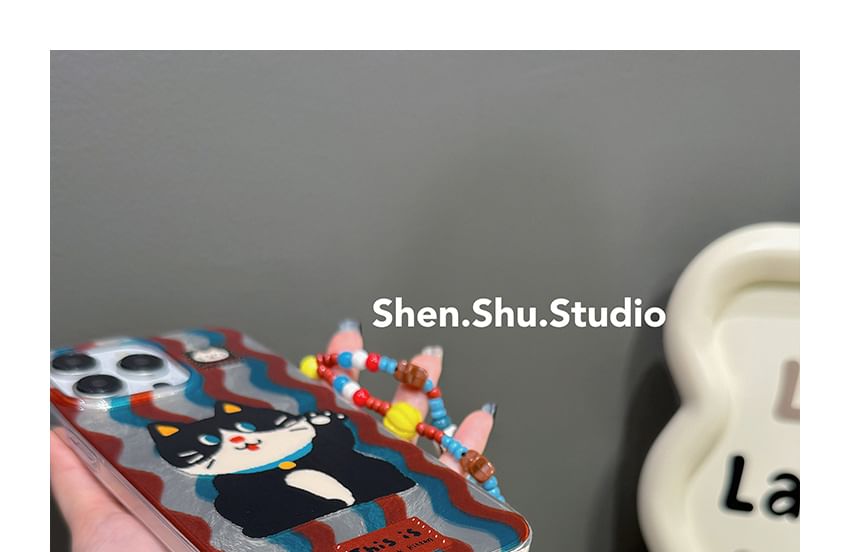 Cat Case Phone Strap