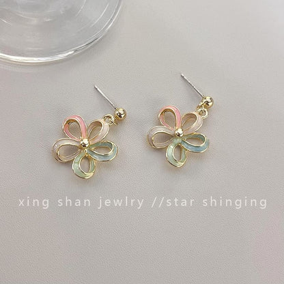 Earring Flower Drop