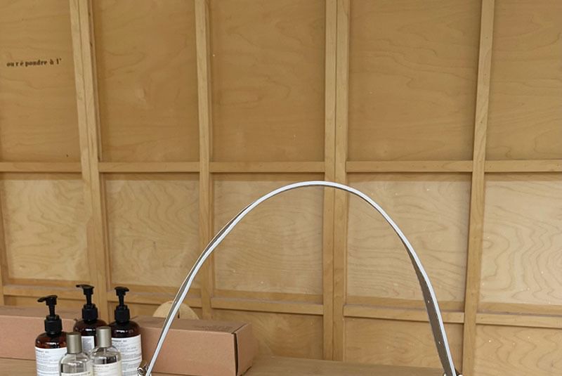 Crescent Bag Faux Leather Shoulder