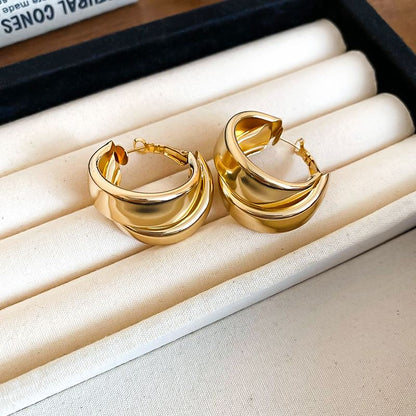 Earring Layered Hoop