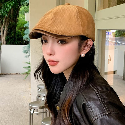 Corduroy Cap Flat