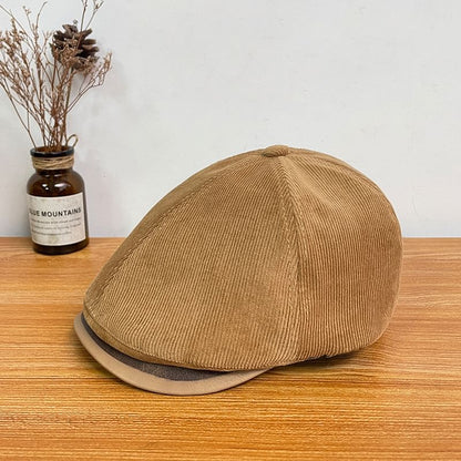 Corduroy Cap Flat