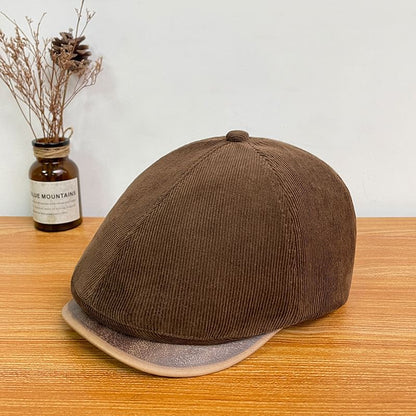 Corduroy Cap Flat