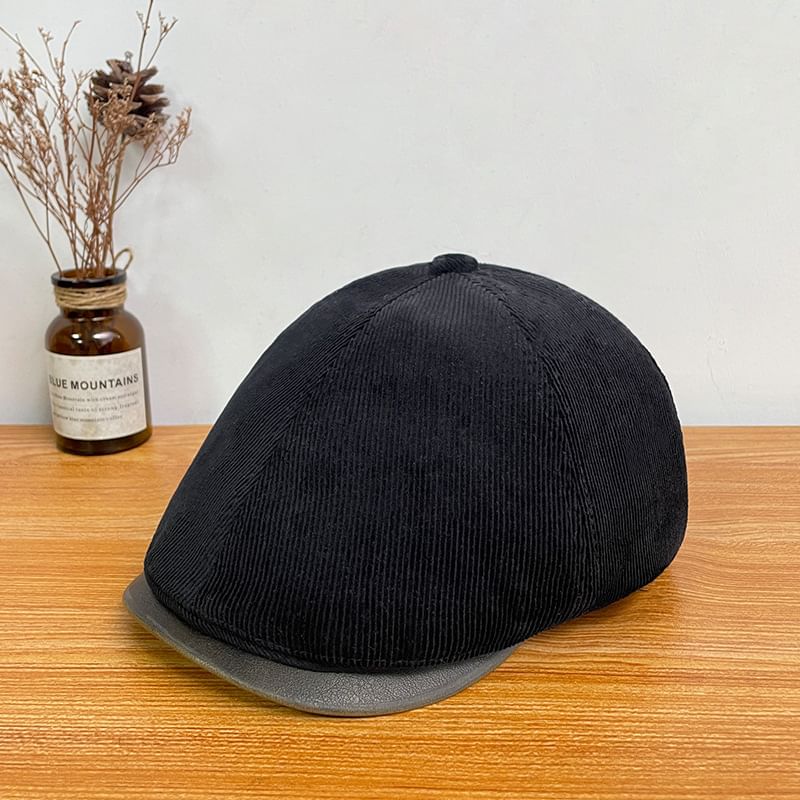 Corduroy Cap Flat