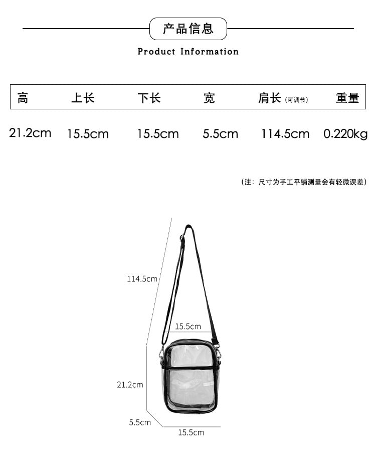 Bag PVC Crossbody