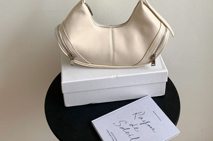 Denim Shoulder Bag Multi-Pocket