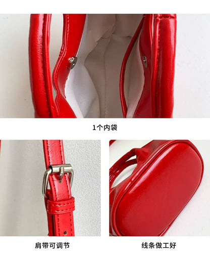 Leather Faux Crossbody Bag