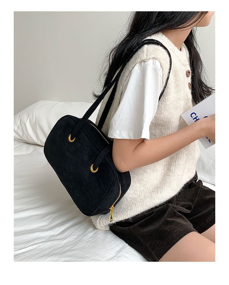 Bag Faux Shoulder Suede