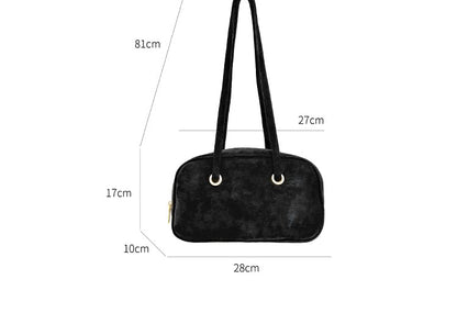 Bag Faux Shoulder Suede