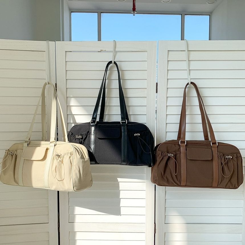 Multi-Pocket Bag Tote Drawstring