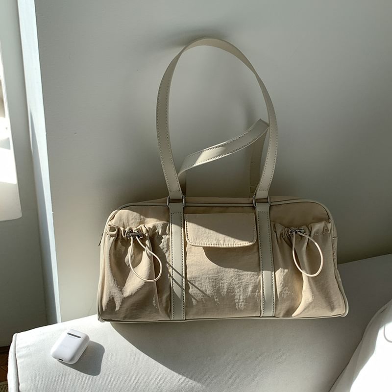 Multi-Pocket Bag Tote Drawstring