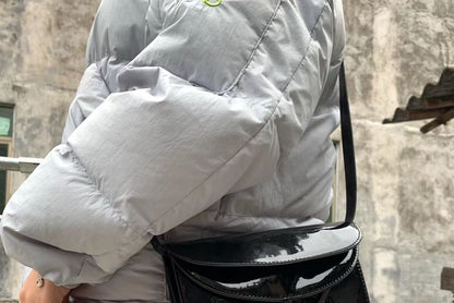 Bow Bag Leather Flap Faux Crossbody