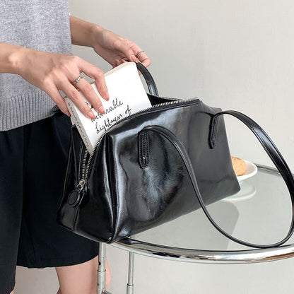 Bag Tote Leather Faux