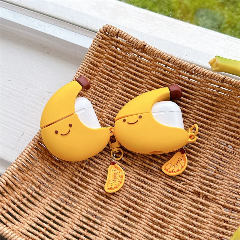 Banana AirPods / Pro Earphone Case Skin / Charm / Set