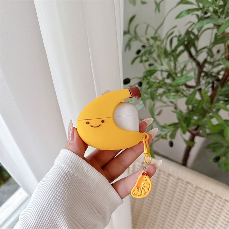 Banana AirPods / Pro Earphone Case Skin / Charm / Set