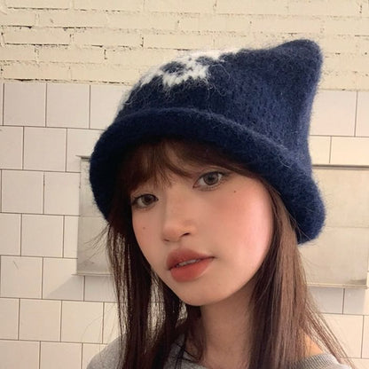 Butterfly Beanie Knit