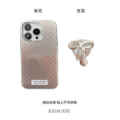 Phone Dot Case Polka