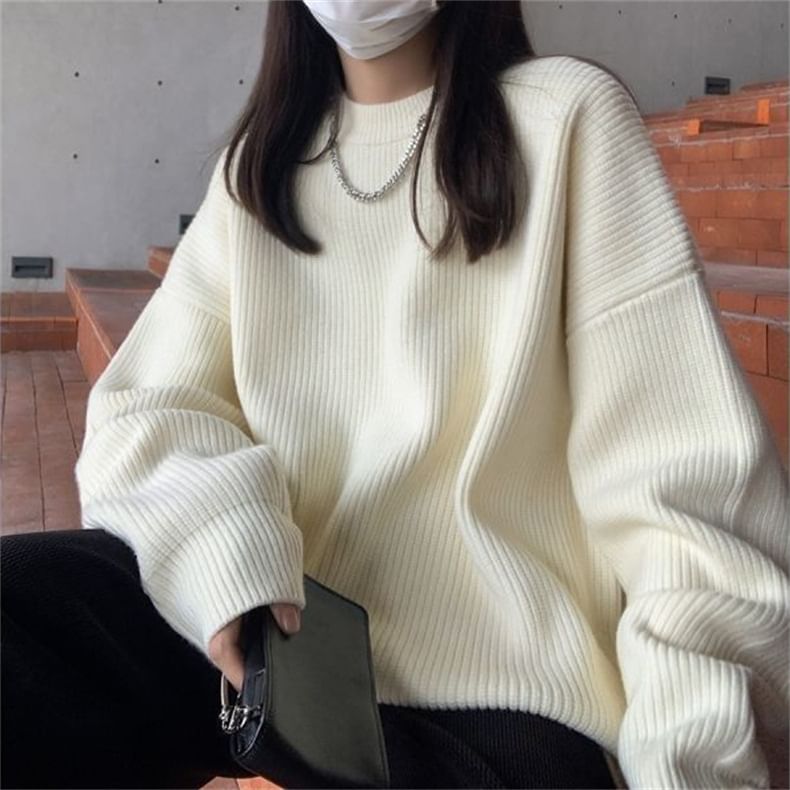 Soft-Knit Oversized Sweater in 6 Colors