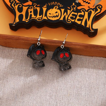 Halloween Resin Drop Earring