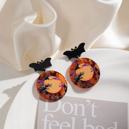 Halloween Acrylic Drop Earring