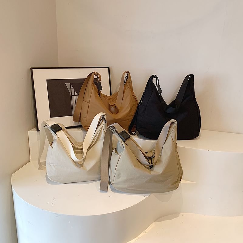 Crossbody Plain Bag Nylon