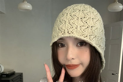Plain Beanie Crochet Knit