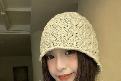Plain Beanie Crochet Knit