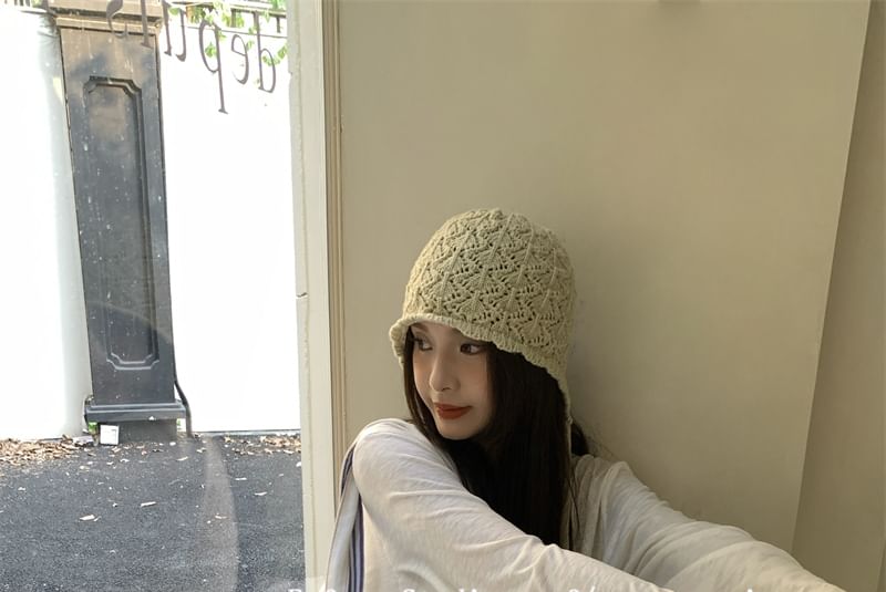 Plain Beanie Crochet Knit
