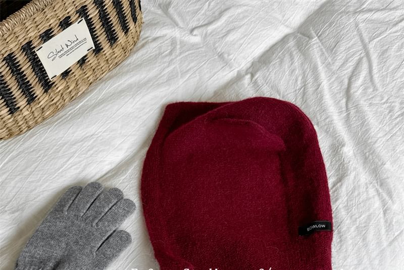 Hat Bonnet Cat Knit Ear