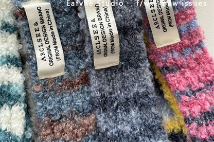 Gradient Scarf Skinny Knit