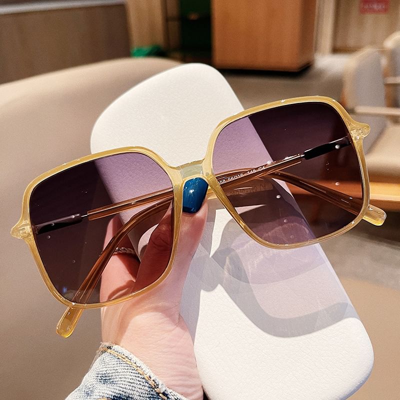 Gradient Sunglasses Square Frame