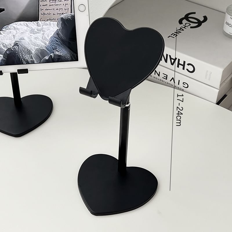 Heart Retractable Plastic Desktop Phone Stand
