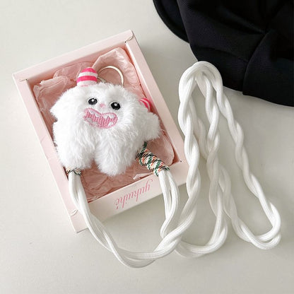 Monster Phone Clip Lanyard Plush On