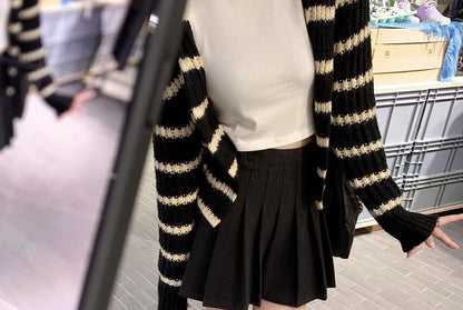 Plain Leather Platform Lace-Up Boots Genuine Short