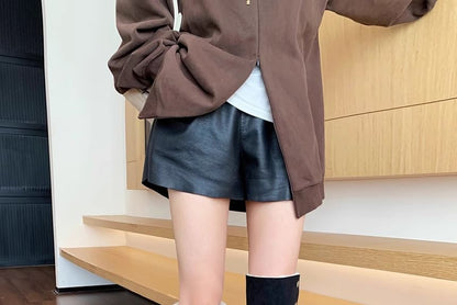 Plain Over-the-Knee Platform Buckled Boots