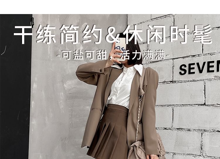 Tall Leather Cowboy Studded Plain Heel Chunky Boots Genuine