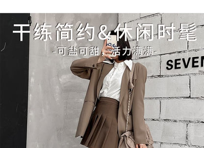 Tall Leather Cowboy Studded Plain Heel Chunky Boots Genuine