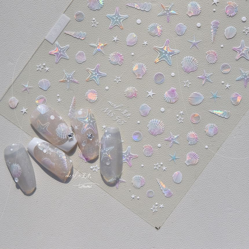 Shell Nail Art Stickers