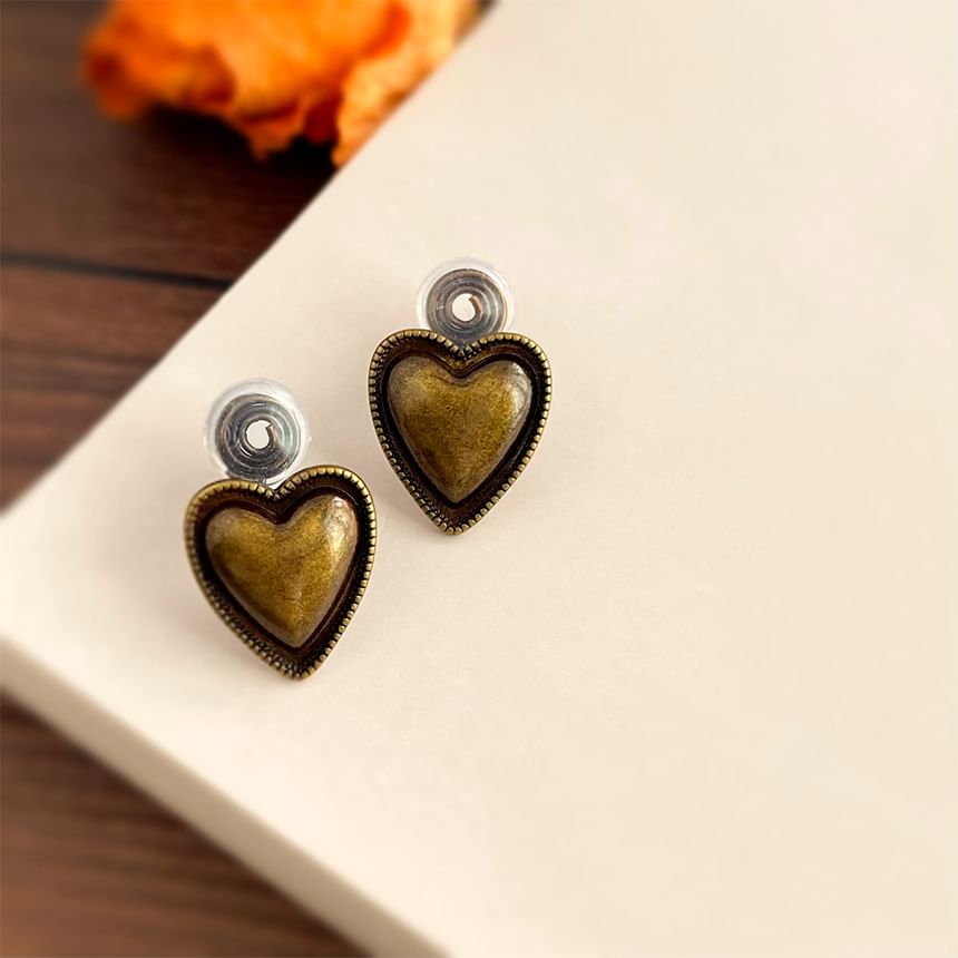 Clip-On Earring / Stud Heart