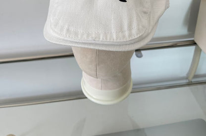 Newsboy Print Cap Bow