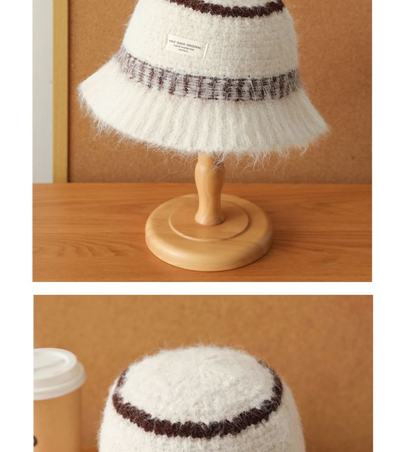 Gradient Knit Cloche Hat