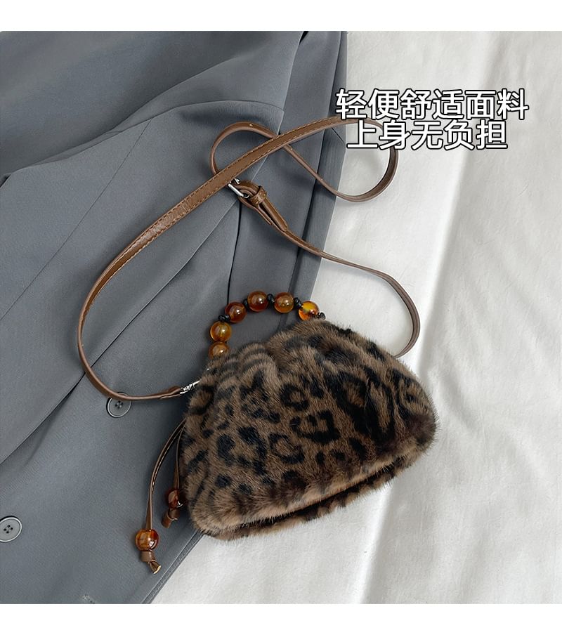 Crossbody Bag Fluffy Beaded