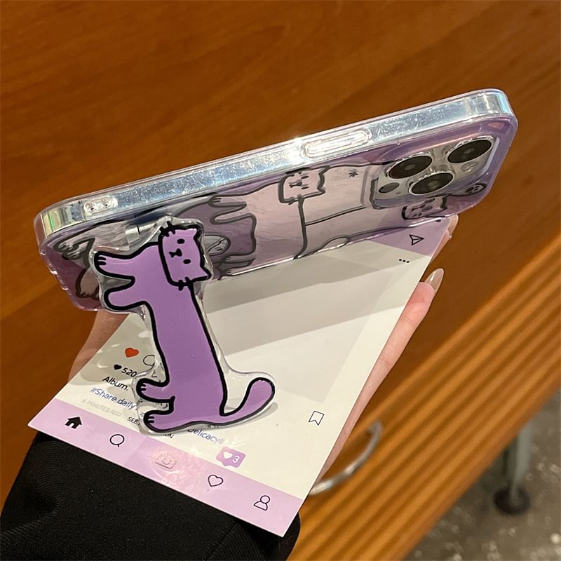 Stand Case Set Phone Cat /