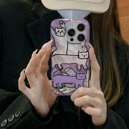Stand Case Set Phone Cat /