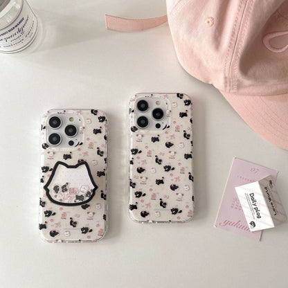 Cat Phone Case - iPhone 16 Pro Max / 16 Pro / 16 Plus / 16 / 15 Pro Max / 15 Pro / 15 Plus / 15 / 14 Pro Max / 14 Pro / 14 Plus / 14 / 13 Pro Max / 13 Pro / 13 / 13 Mini