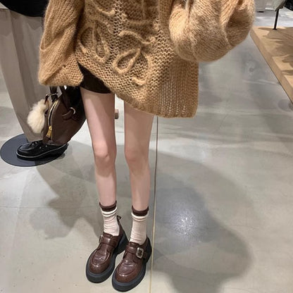 Platform Buckled Shoes