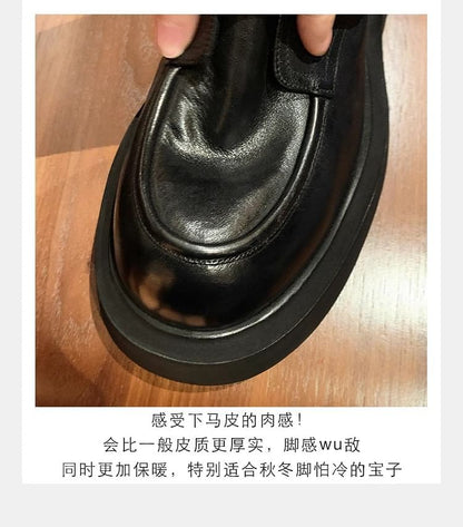 Platform Buckled Shoes