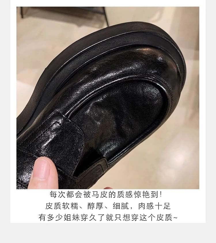 Platform Buckled Shoes