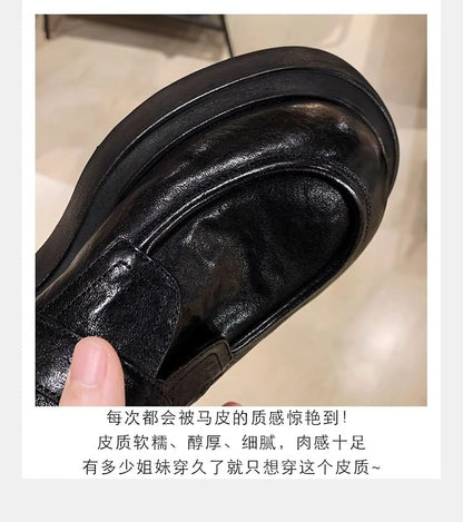 Platform Buckled Shoes