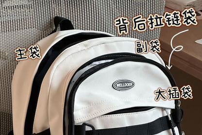 Canvas Zip Backpack